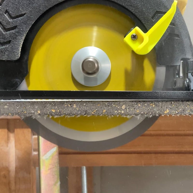 Jianchi 6-1/2 Inch 4T PCD Tip Hardie Fiber Cement Circular Saw Blade with 5/8-Inch DMK Arbor, Polycrystalline Diamond Tipped Teeth Saw Blade for Laminate Flooring - Image 3